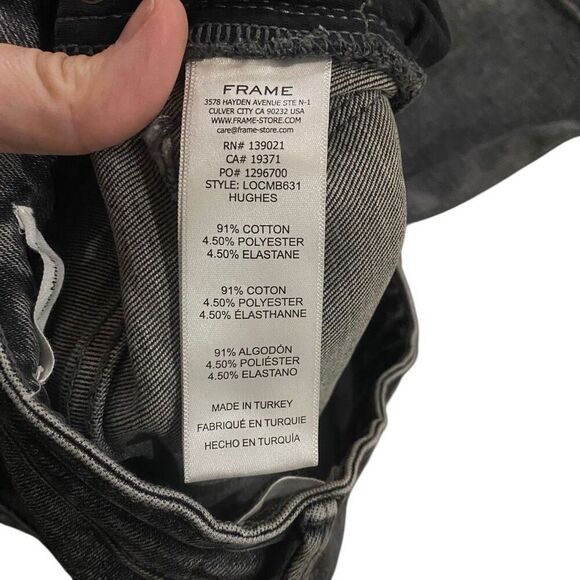 Frame gray wash washed Le one crop mini boot size 2 - Picture 10 of 10